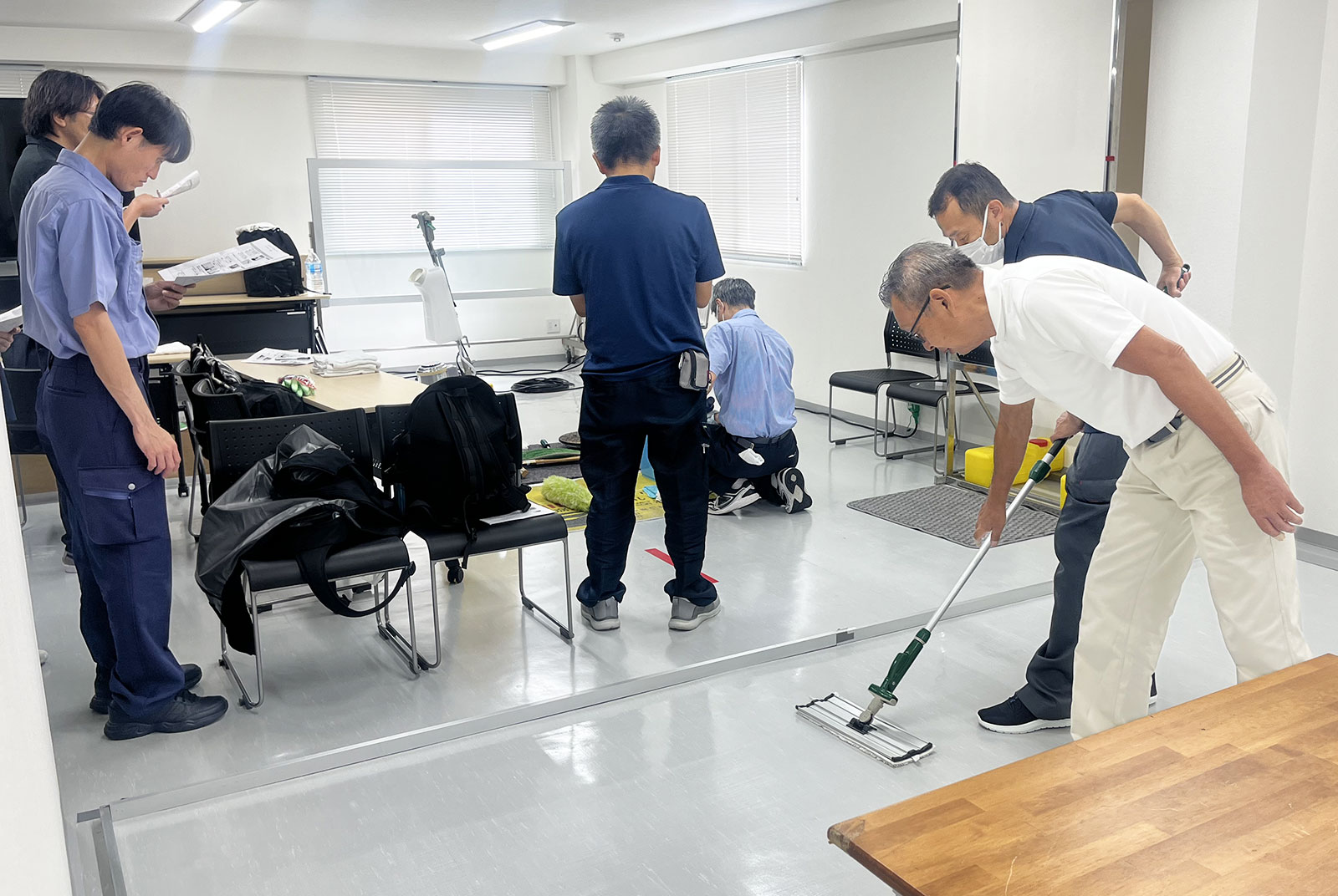 1級ビルクリーニング技能検定〈実技〉対策講習会